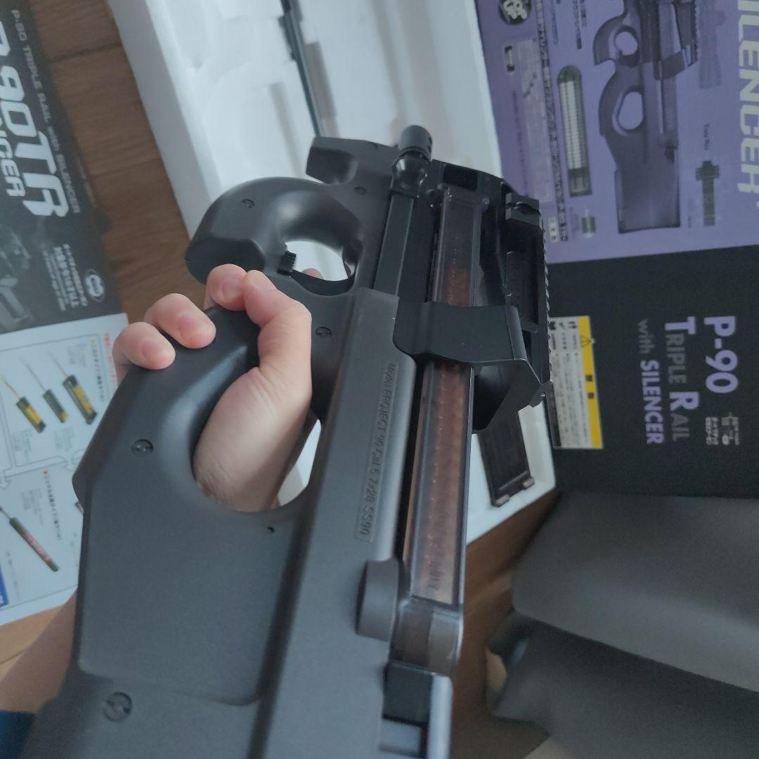 東京マルイP-90 サイレンサー付き 美品