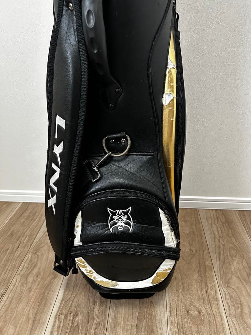 LYNX USA TOUR ゴルフバッグ ブラック