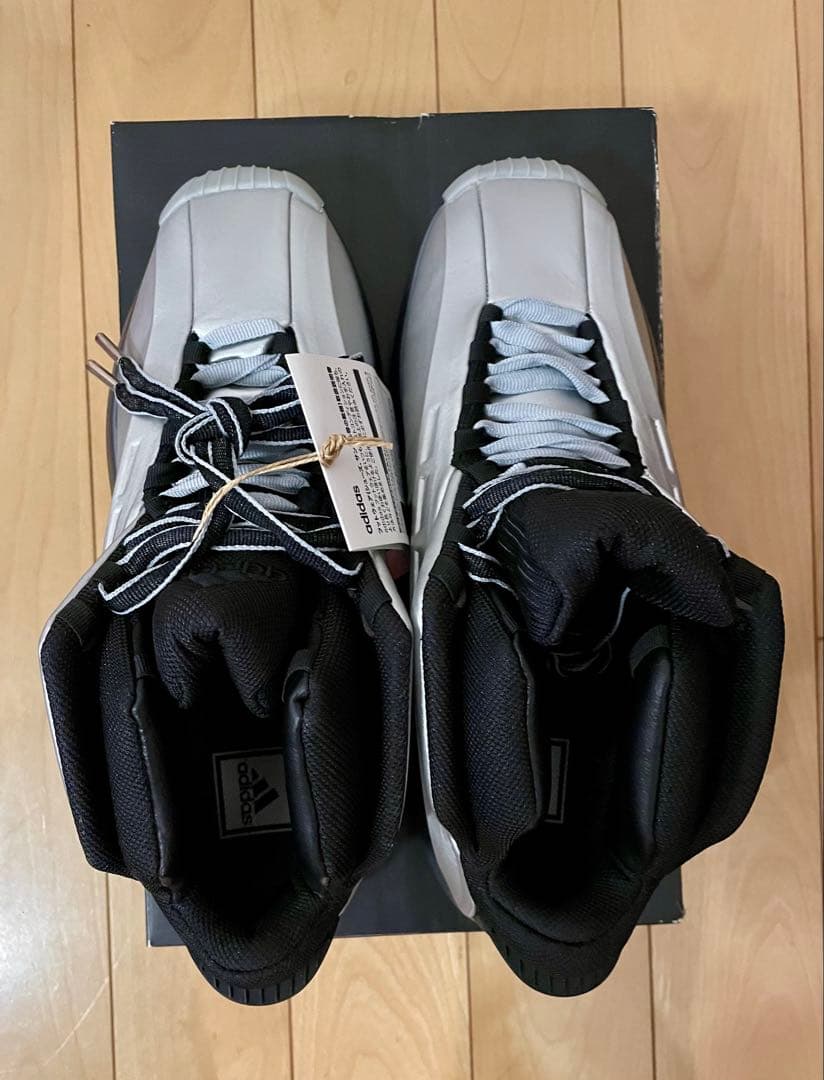 adidas、CRAZY 1 LLIC SILVER、27センチ