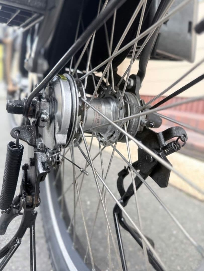 bikke mob 電動自転車　チャイルドシート付