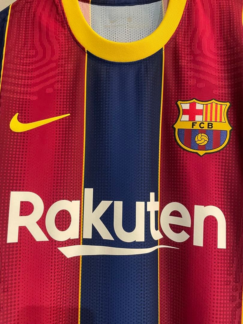 【タグ付き正規品】オーセンティック バルセロナ20-21 メッシ 10最終モデル