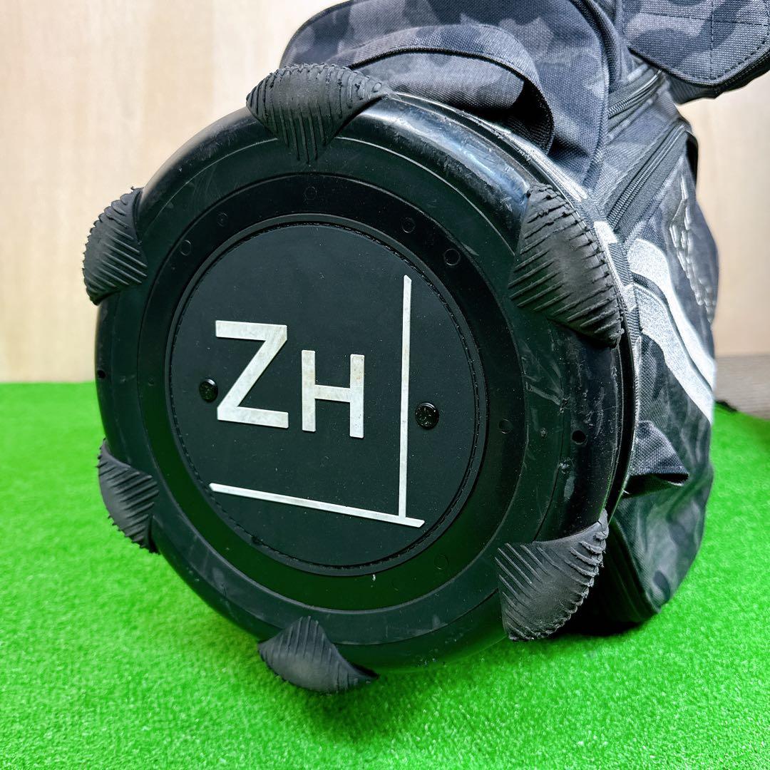【美品】 ゼロハリバートン キャディバッグ ブラックカモ ZHG-CB1 希少品