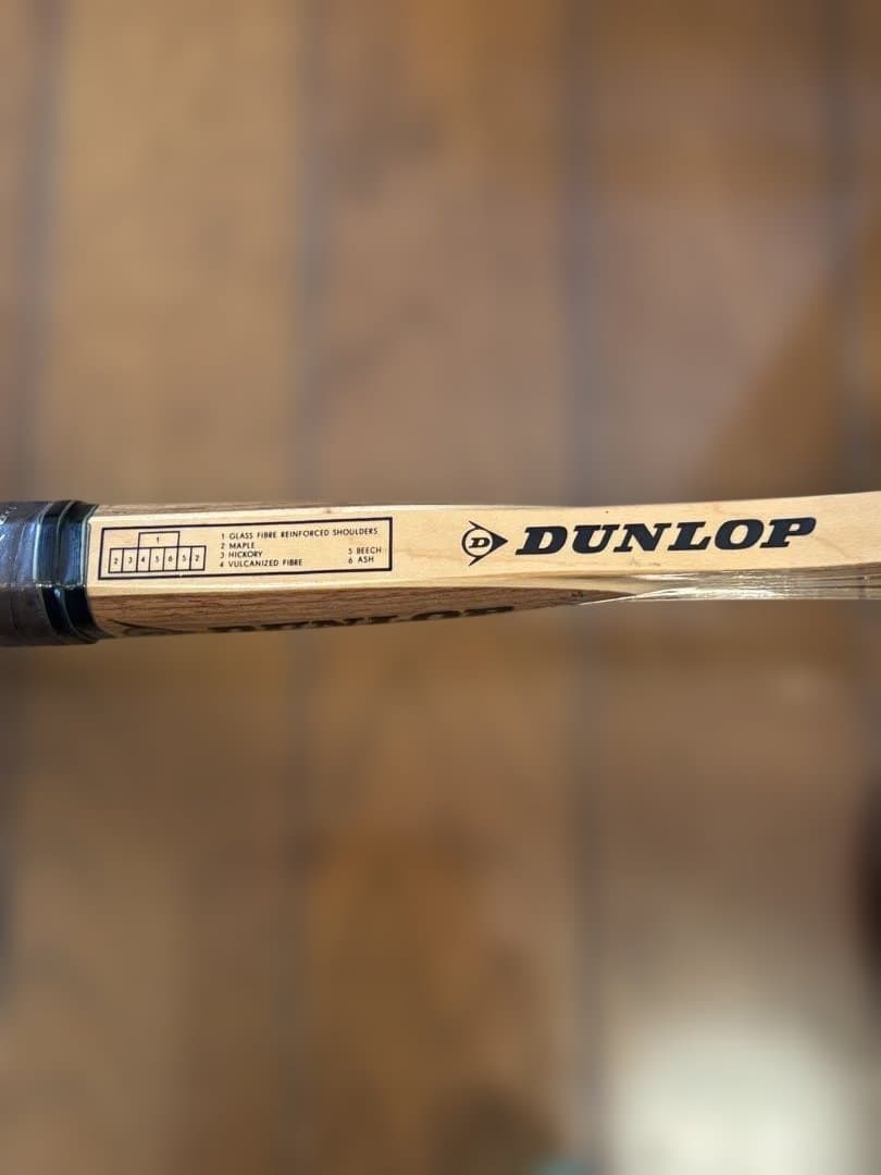 【希少】DUNLOP MAXPLY McENROE 木製テニスラケット