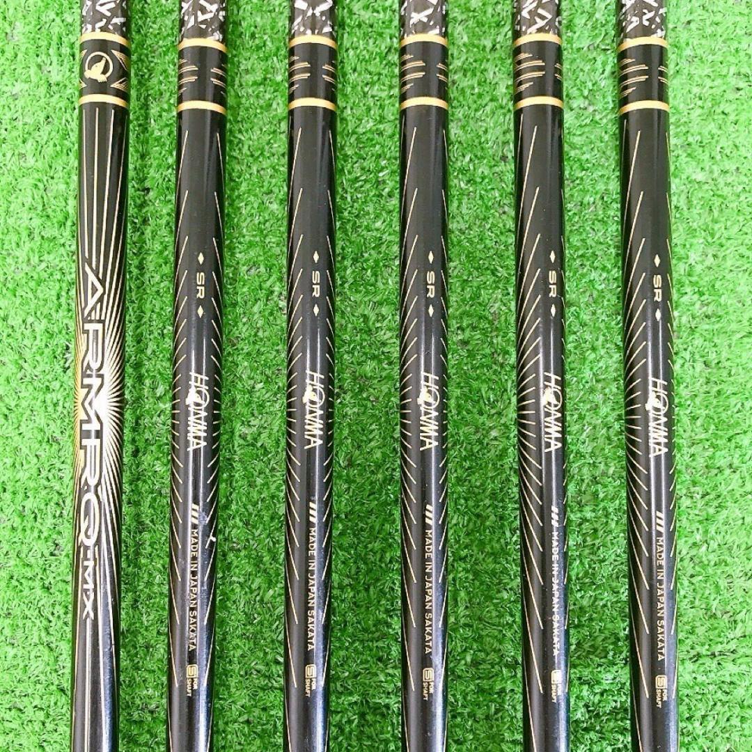 テ70★BERES 08 BLACK ホンマベレスブラック 6本アイアンセット