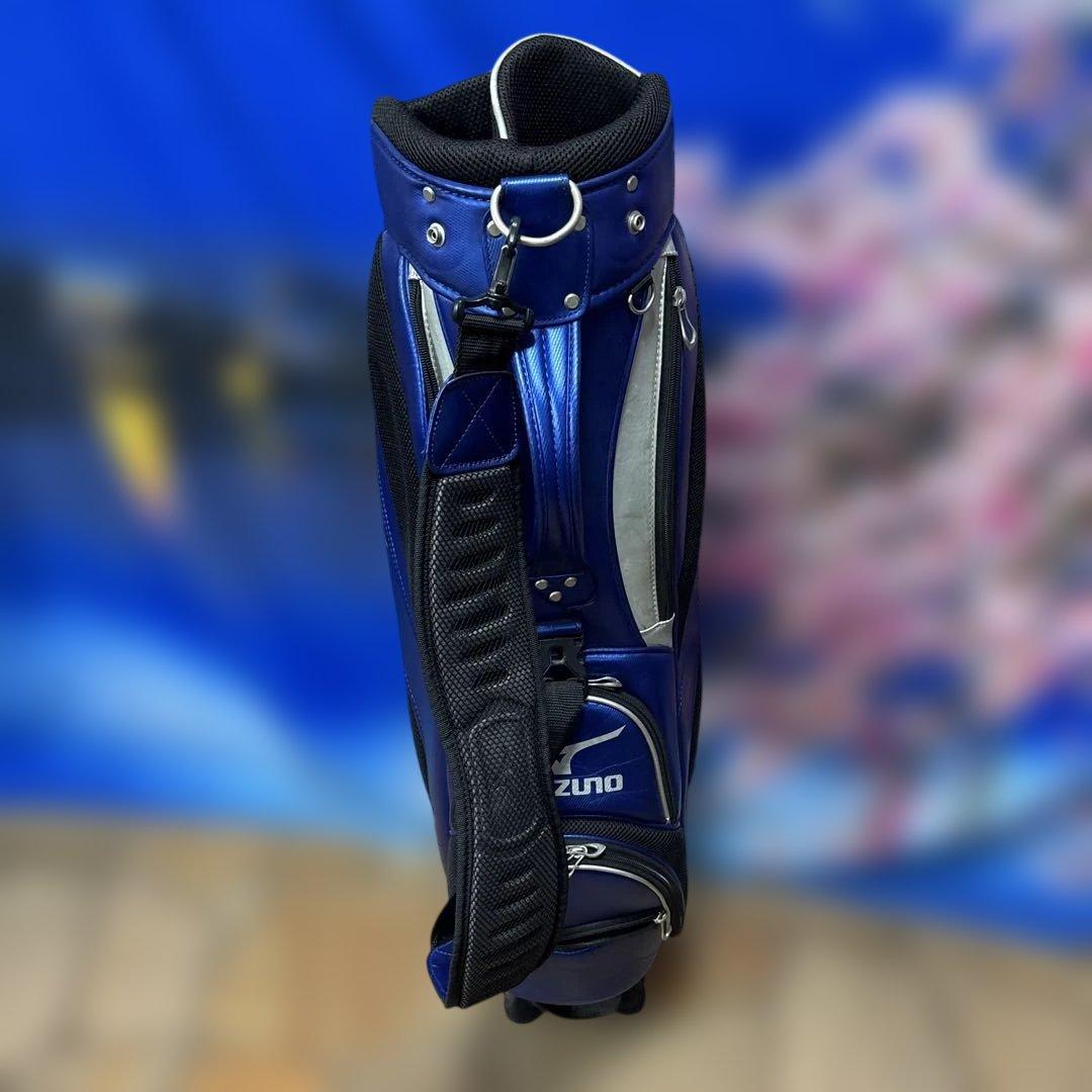 寶BX-1239 MIZUNO ミズノ キャディバッグ 軽量 ブルー