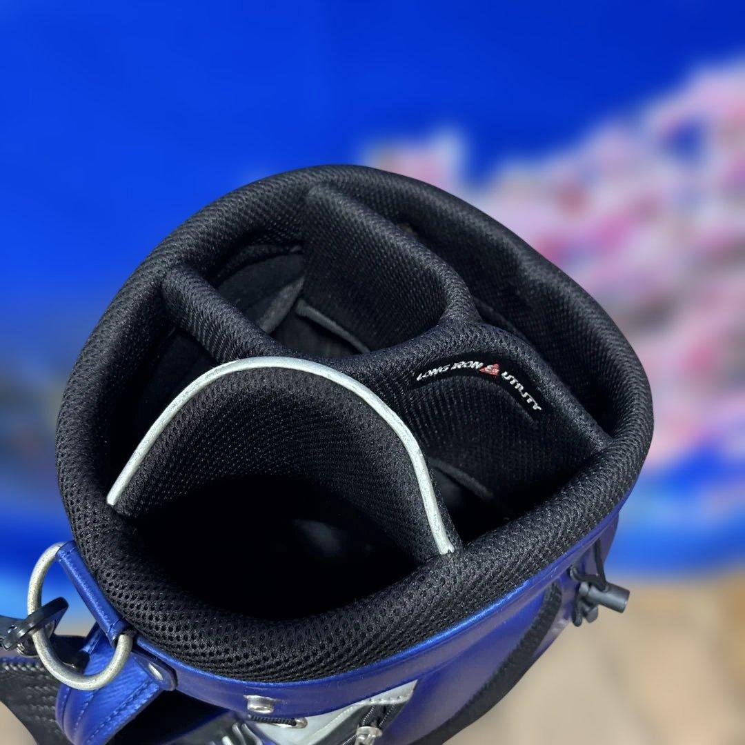 寶BX-1239 MIZUNO ミズノ キャディバッグ 軽量 ブルー