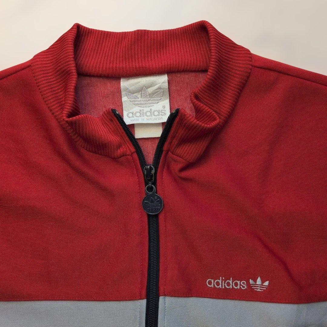 adidas アディダス 銀タグ　ジャージ 80年代 ビッグサイズ
