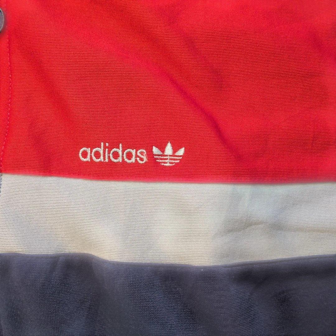 adidas アディダス 銀タグ　ジャージ 80年代 ビッグサイズ