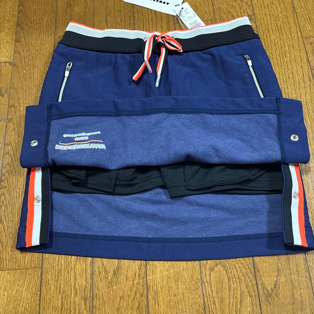 DECEMBERMAY ネイビースカート S 新品未使用