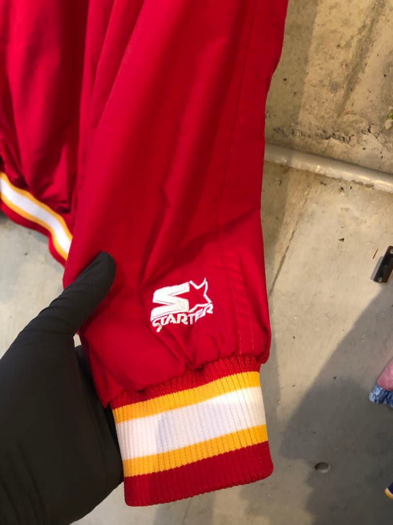 CHIEFS STARTER PRO LINE ジャケット Lサイズ