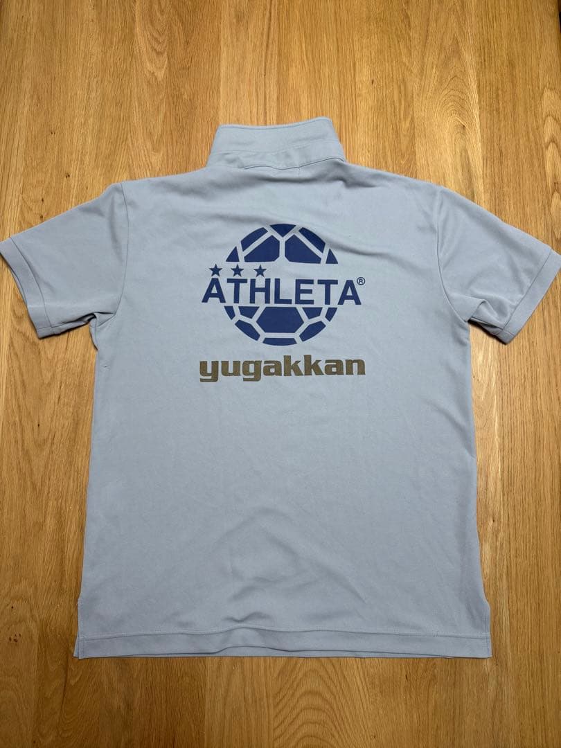 遊学館　サッカー部　ATHLETA ポロシャツＯサイズ(アンダーシャツMサイズ)