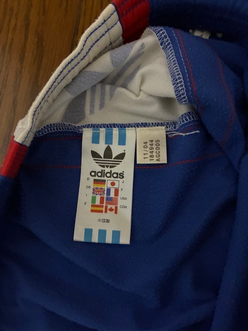 adidas ヴィンテージ ジャージ上下セット XS