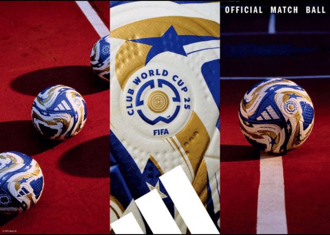 adidas ムンディアル・デ・クラブFIFA25 公式試合球 5号球　新品
