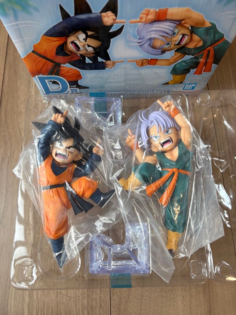 一番くじドラゴンボール　D賞 孫悟天＆トランクス 魔人ブウ編　ゴテンクス編
