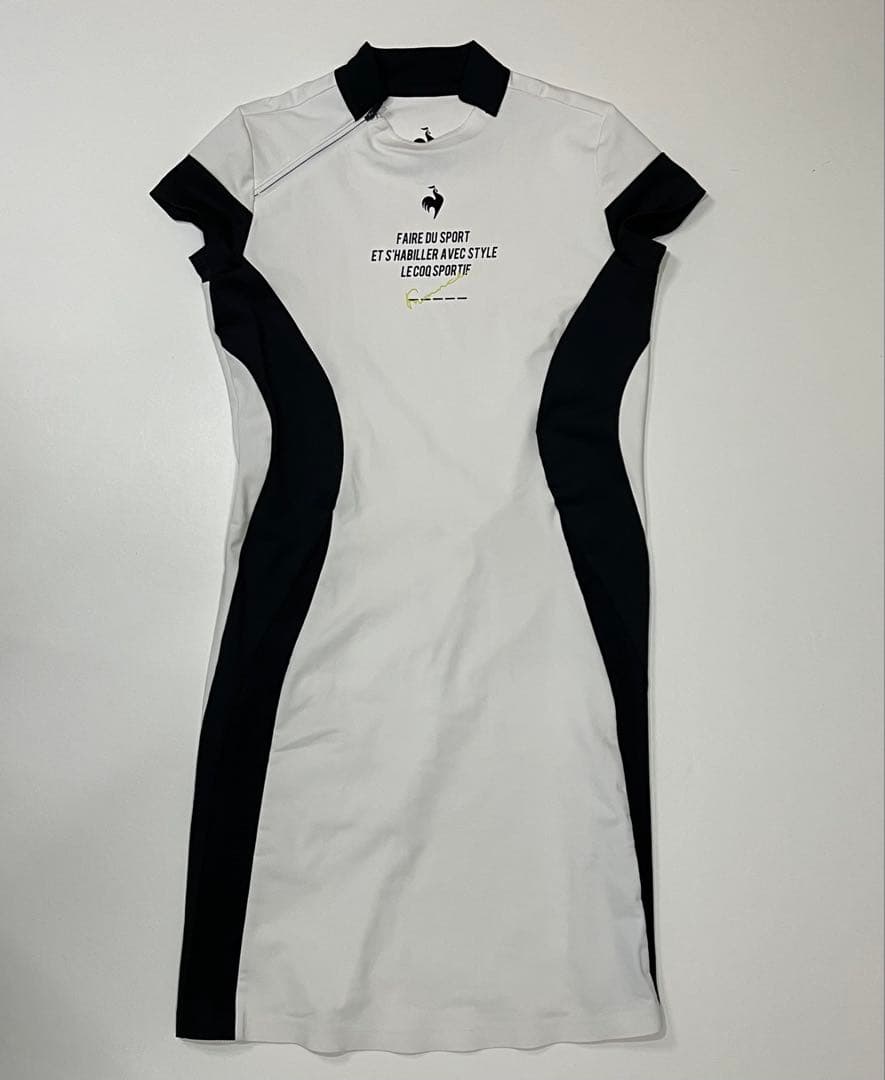 le coq sportif golf ウエストシェイプワンピース Sサイズ