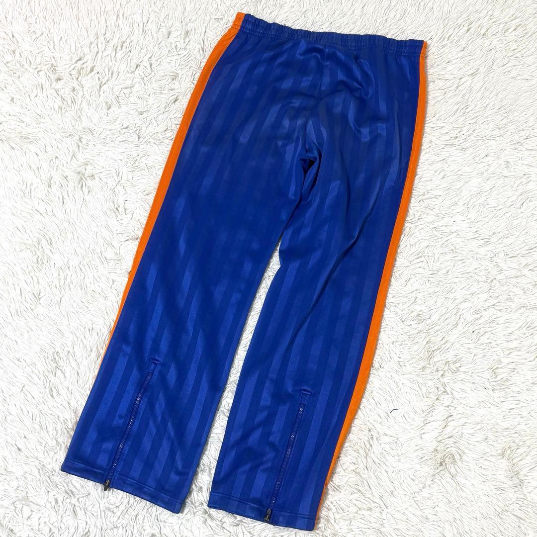 PUMA 日本製 ジャージ セットアップ 90s ブルー×オレンジ O サイズ
