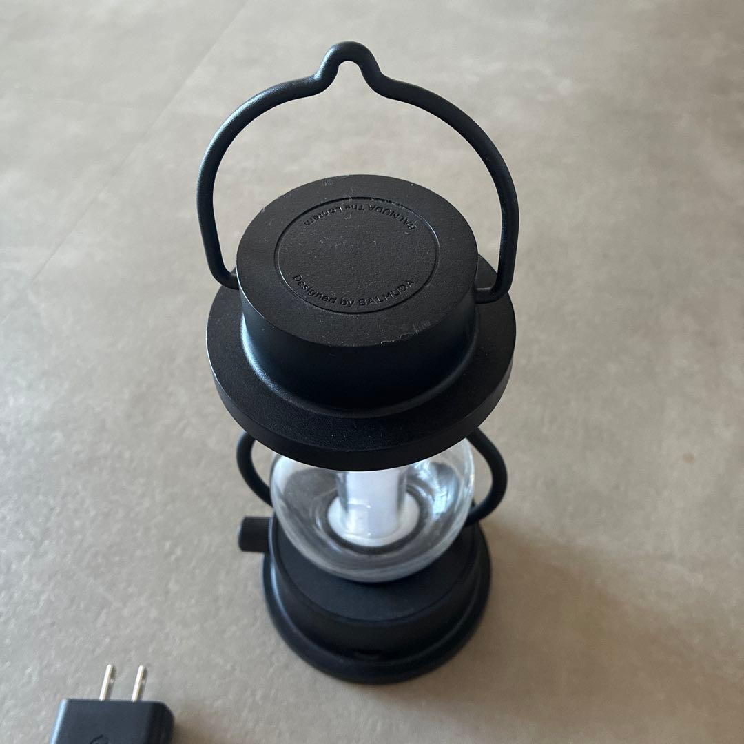 BALMUDA ランタン ブラック 充電器付き