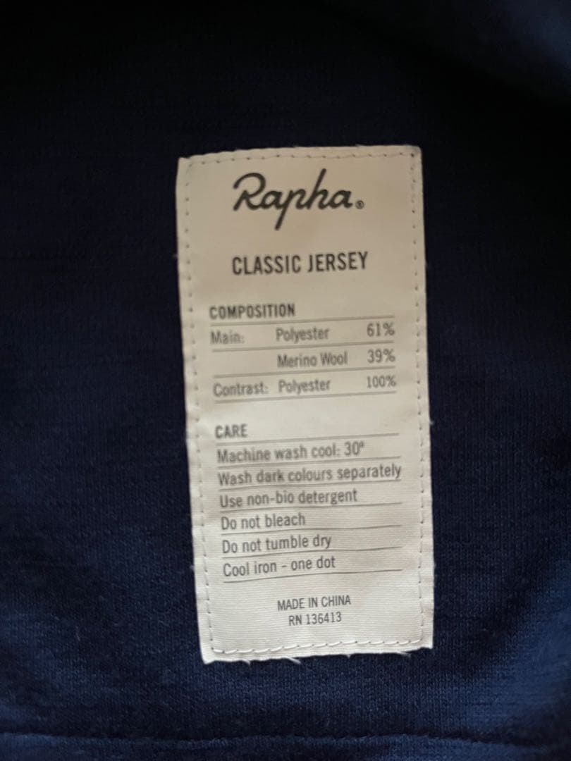 ラファ　Rapha Men's Classic Jersey Lサイズ ネイビー