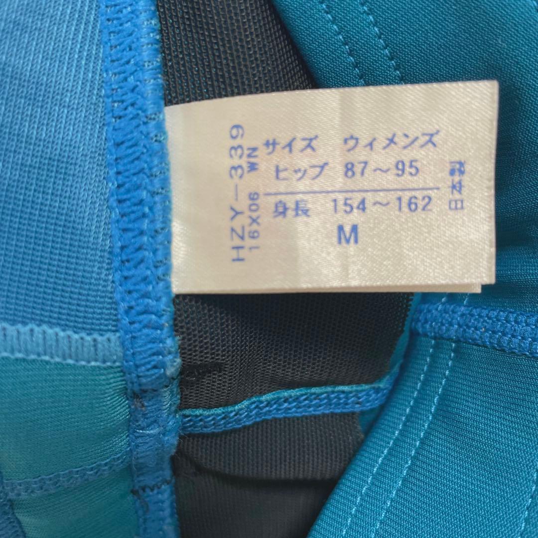 【美品】ワコールCWX ロングタイツ HZY-339 レディースM 青　ブルー
