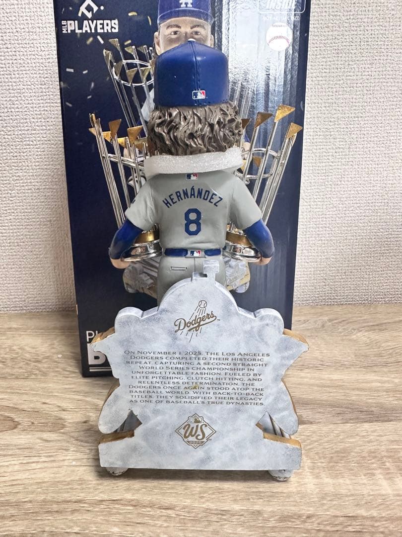 Kiké Hernández キケ WSチャンピオンボブルヘッド