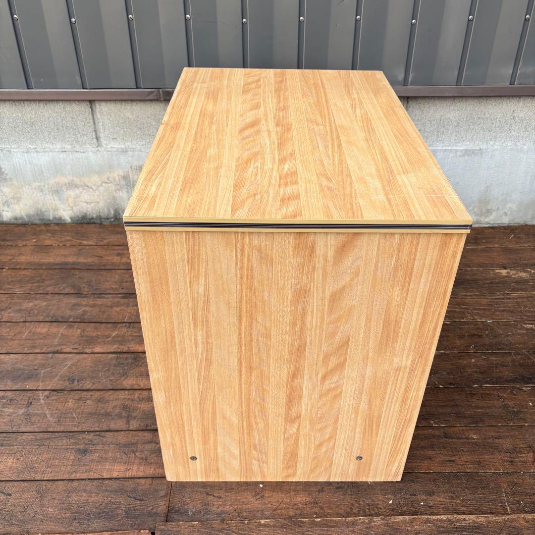 昭和レトロ レトロポップ 木製チェスト 丸金具 3段 古家具 古道具 ビンテージ