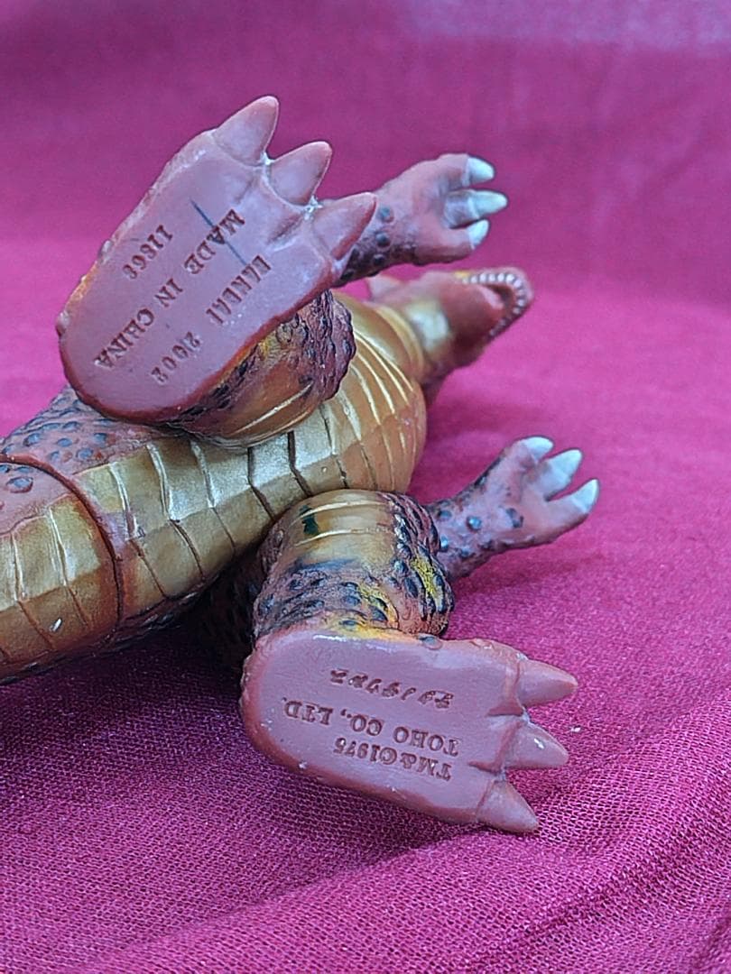 チタノザウルス　旧ムービーモンスターシリーズ　展示品　メカゴジラの逆襲
