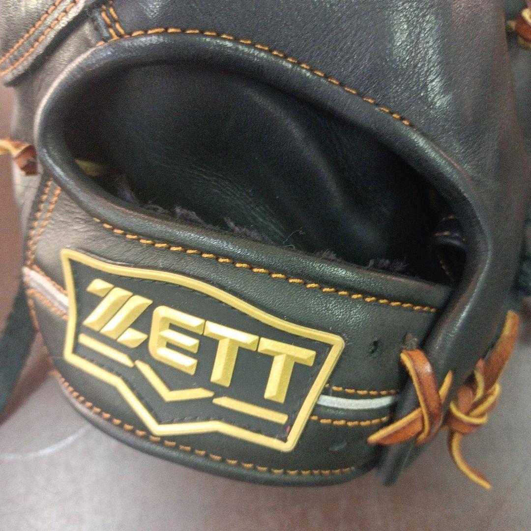 ZETT 軟式グローブ 1塁手用　ブラック