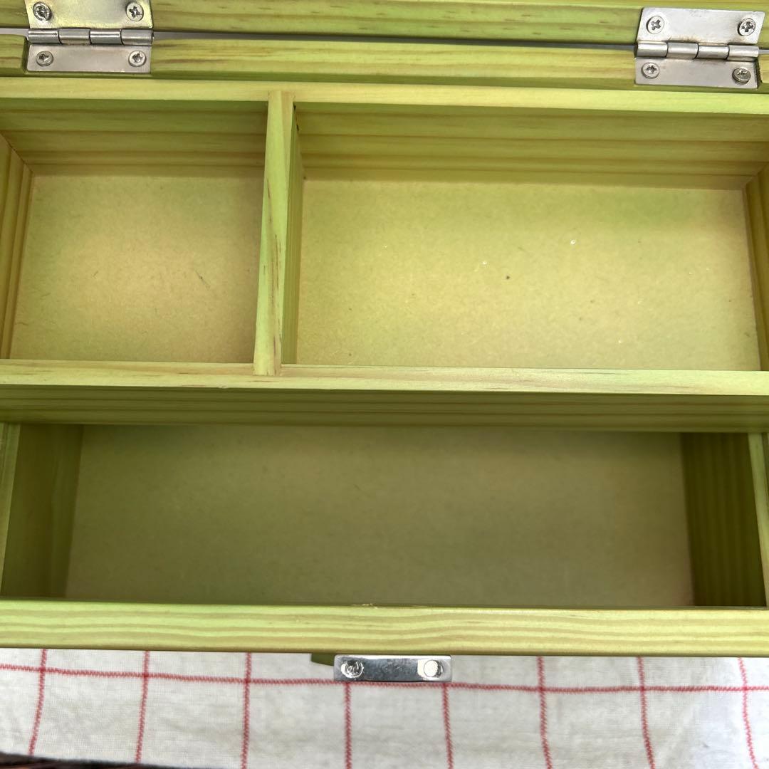 ハローキティ　キティ　フェアリーキティ　木製　ソーイングBOX 収納箱
