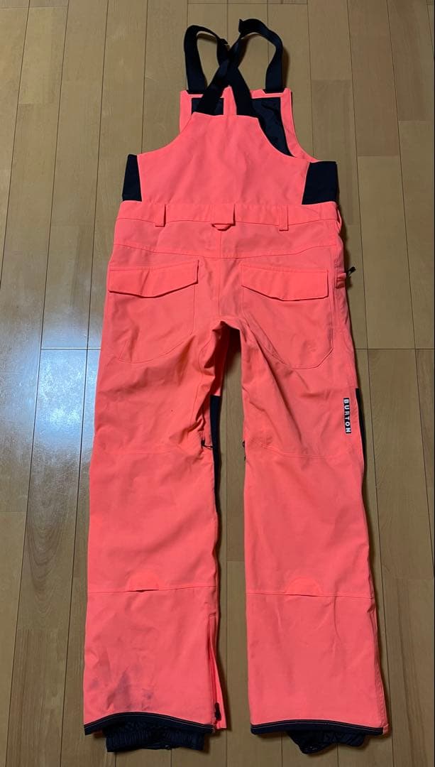 BURTON 22-23ジャケットビブパンセット　オレンジ