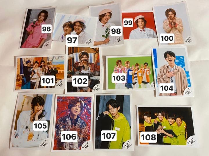 ジャニーズWEST 小瀧望 公式写真 1~108