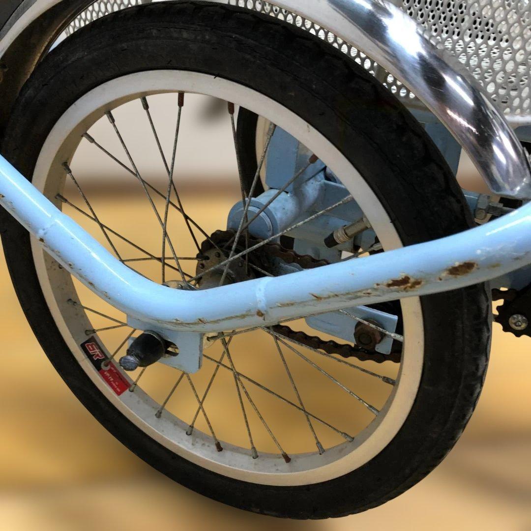 電動アシスト三輪自転車 ミムゴ MG-TRM20EB カゴ付き 260405-2