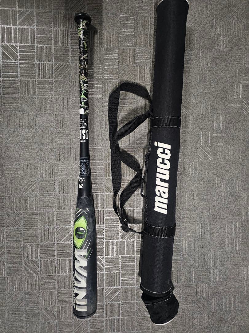 Marucci ワニクラッシャー　84センチ　緑ワニ バットケース付き