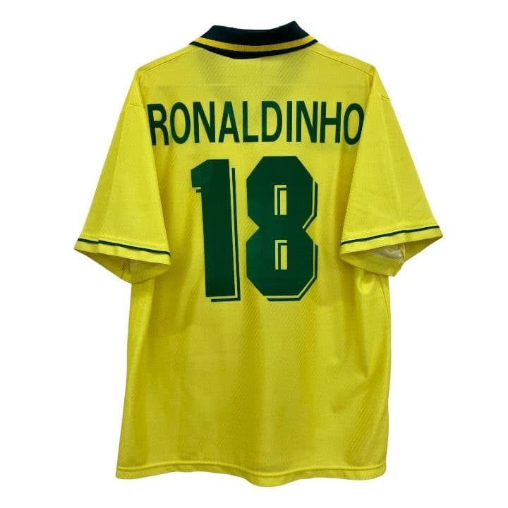 94-96 ブラジル代表　ロナウド　アンブロオフィシャル　当時物ユニフォーム