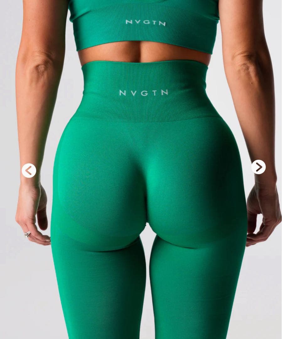 日本未入荷❣️現品限り❣️NVGTN ホリーグリーン レギンス　美尻 美脚 【XS】