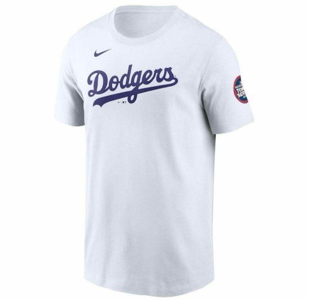 【新品】公式ドジャース大谷翔平ナイキTシャツMLB2025メジャーリーグ開幕戦
