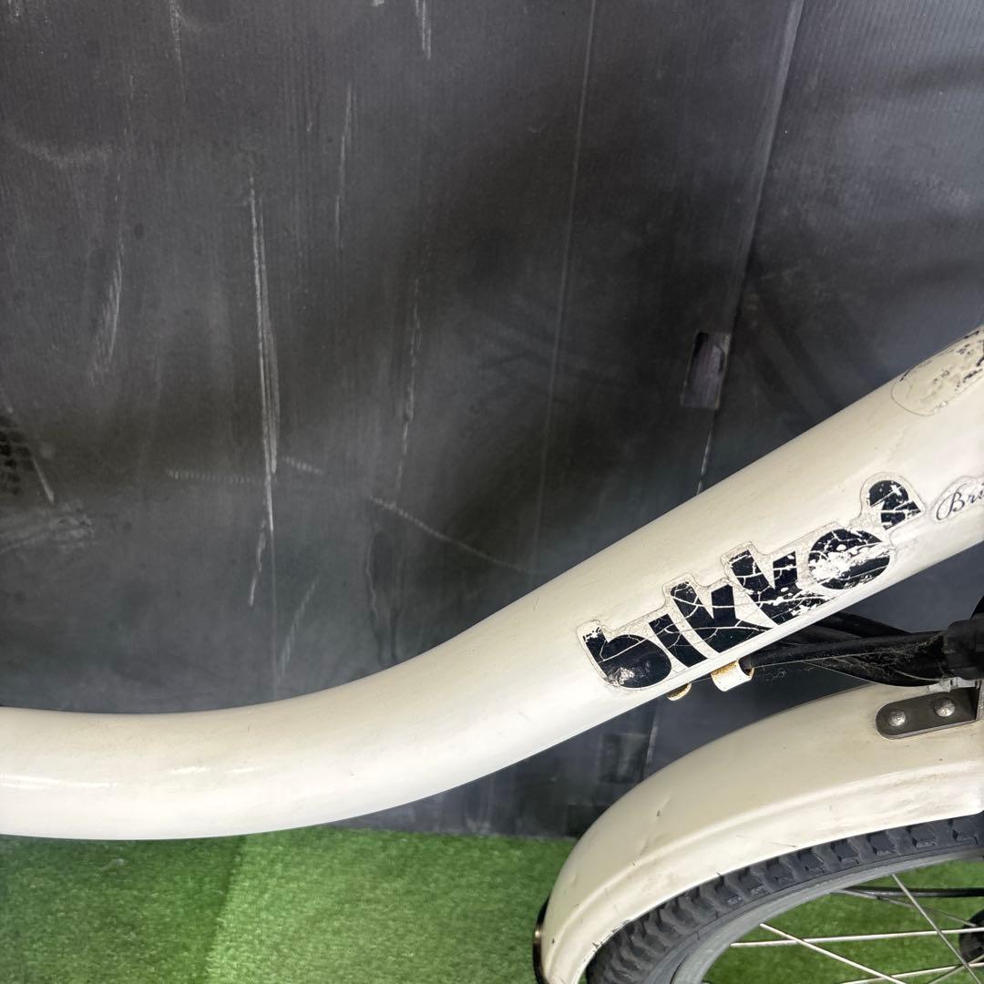 電動自転車 BS bikke2 ホワイト 3人乗り対応　6