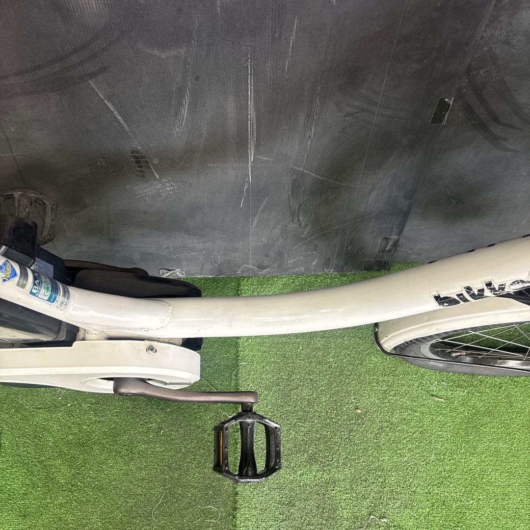 電動自転車 BS bikke2 ホワイト 3人乗り対応　6