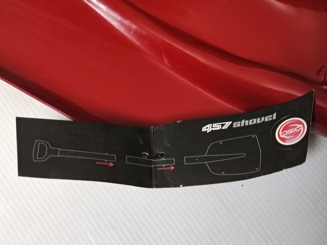 未使用 Burton バートン P14 RED 457 shovel ショベル