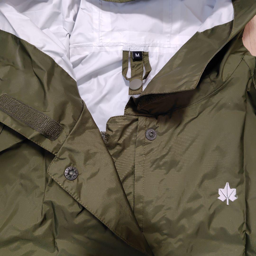 Canadian eastカーキ色　Мsizeレインコート ロング丈