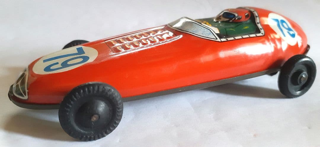 ブリキ　自動車　美品　レースカー