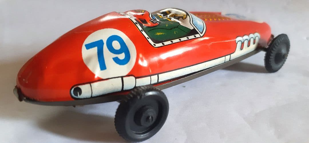 ブリキ　自動車　美品　レースカー