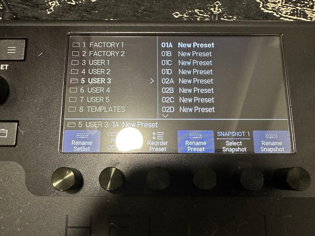 ギター helix lt