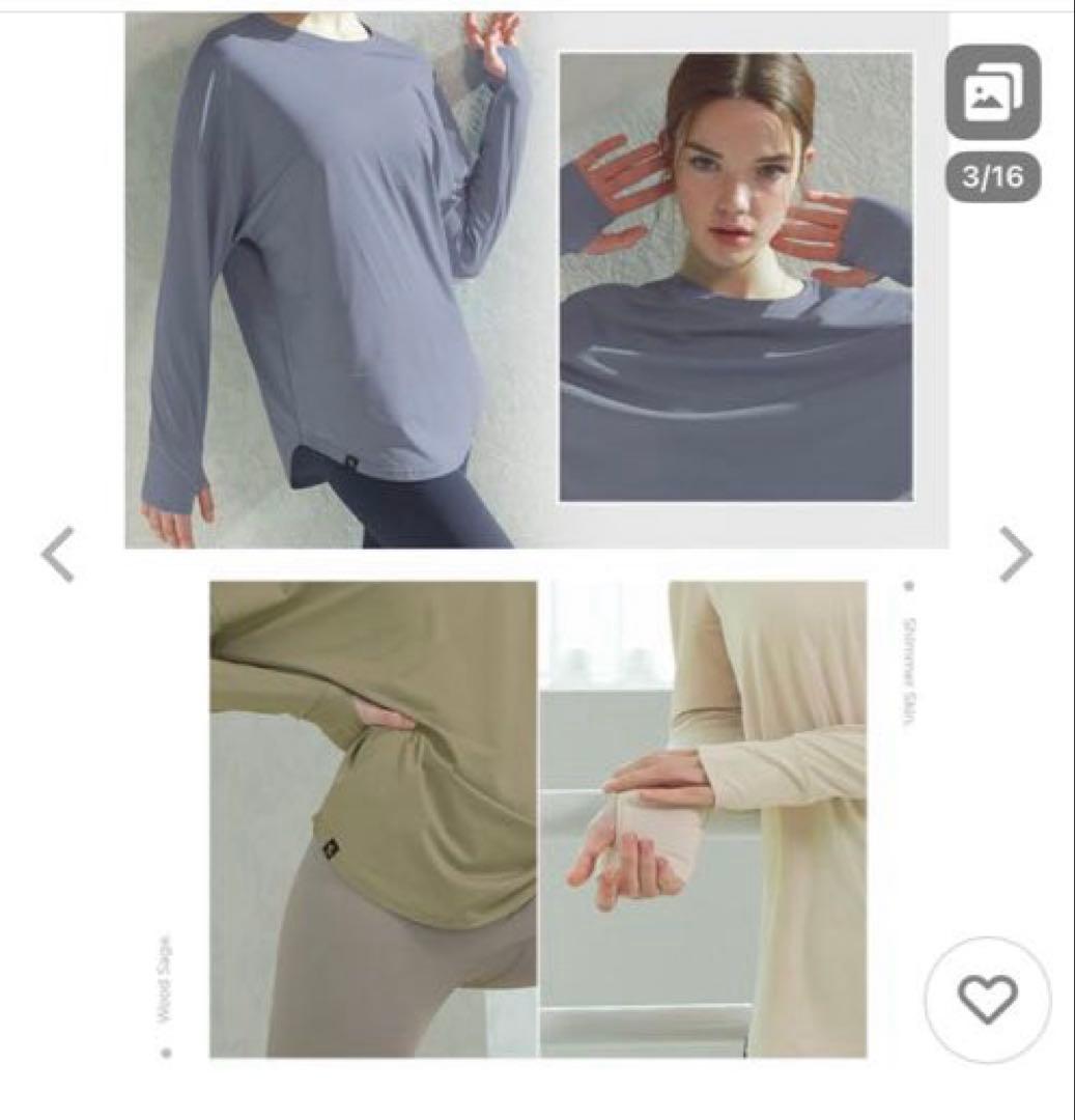 XEXYMIX オーバーサイズ 長袖 Tシャツ　　Ｌサイズ　3枚セット