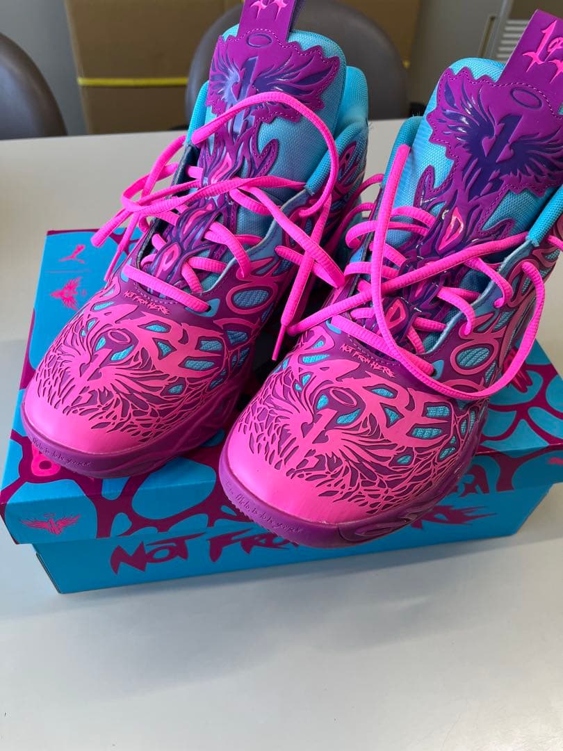 シューズ(男性用) PUMA MB.04 Iridescent Hornets 29.0 US11