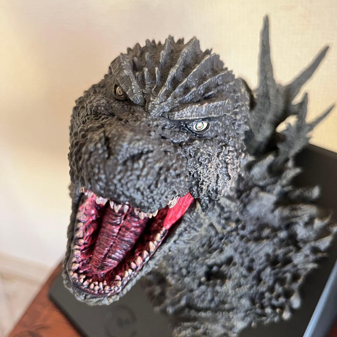 ゴジラ　2023 一番くじ　怪獣哮胸極　胸像フィギュア　怪獣乱舞　ゴジラ-1.0