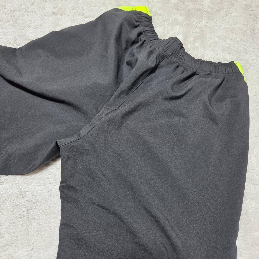 ミズノMizuno ジャージ上下セット Lサイズ ブラック黒　イエロー黄色　美品