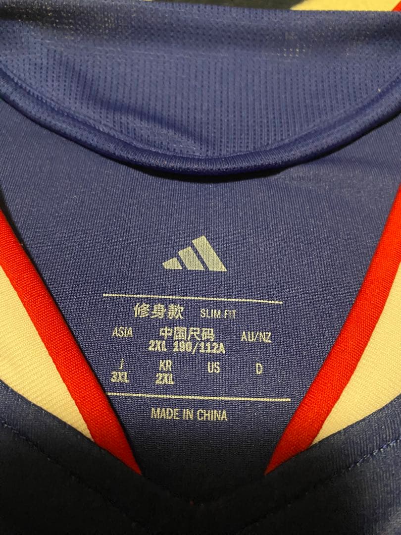 adidas 日本代表 サッカー ユニフォーム2XL