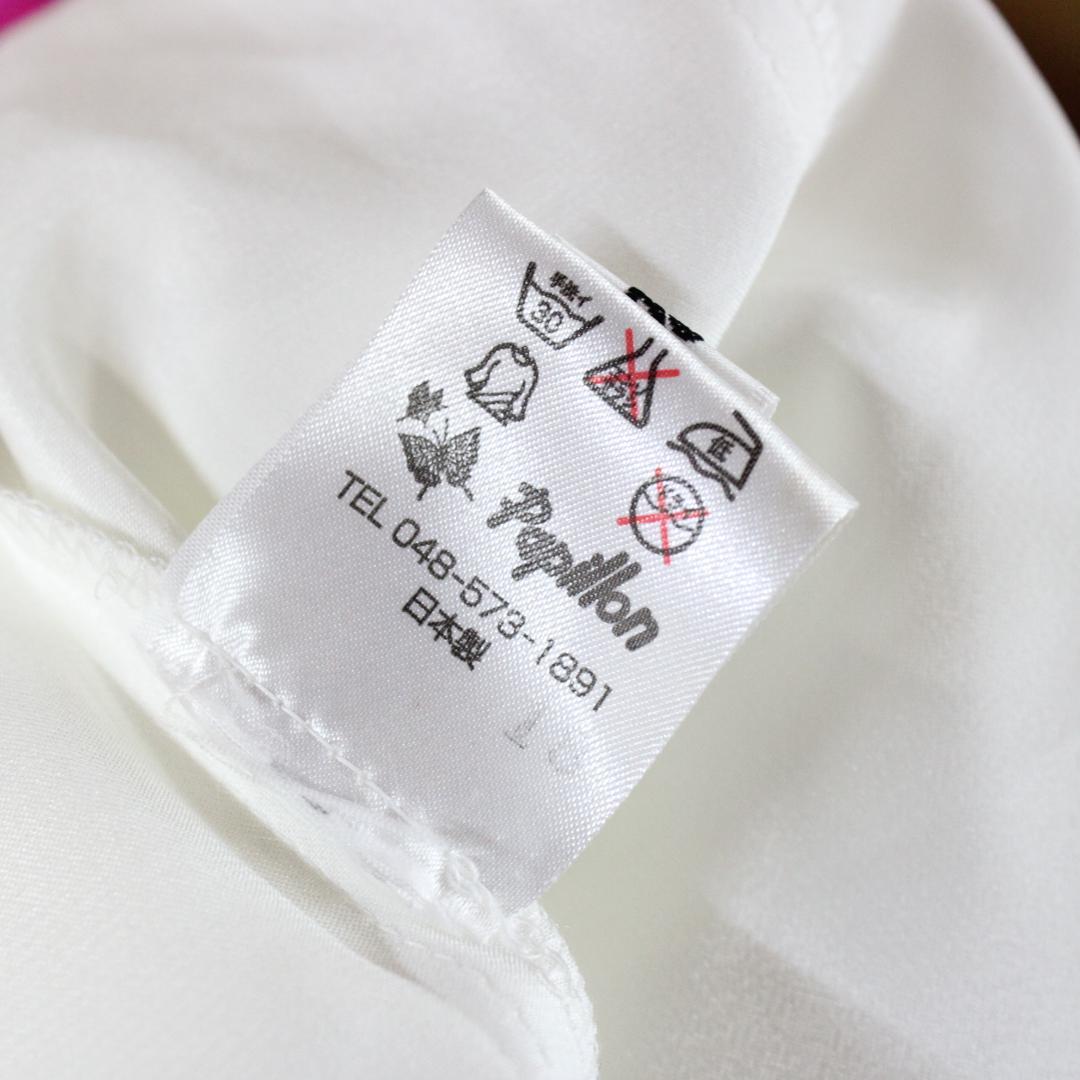 【美品 日本製社交ダンス衣装】ワンピース ドレス PAPILLON パピヨン