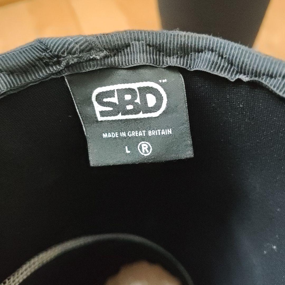 SBD パワーリフティングニースリーブ Lサイズ ブラック限定カラー