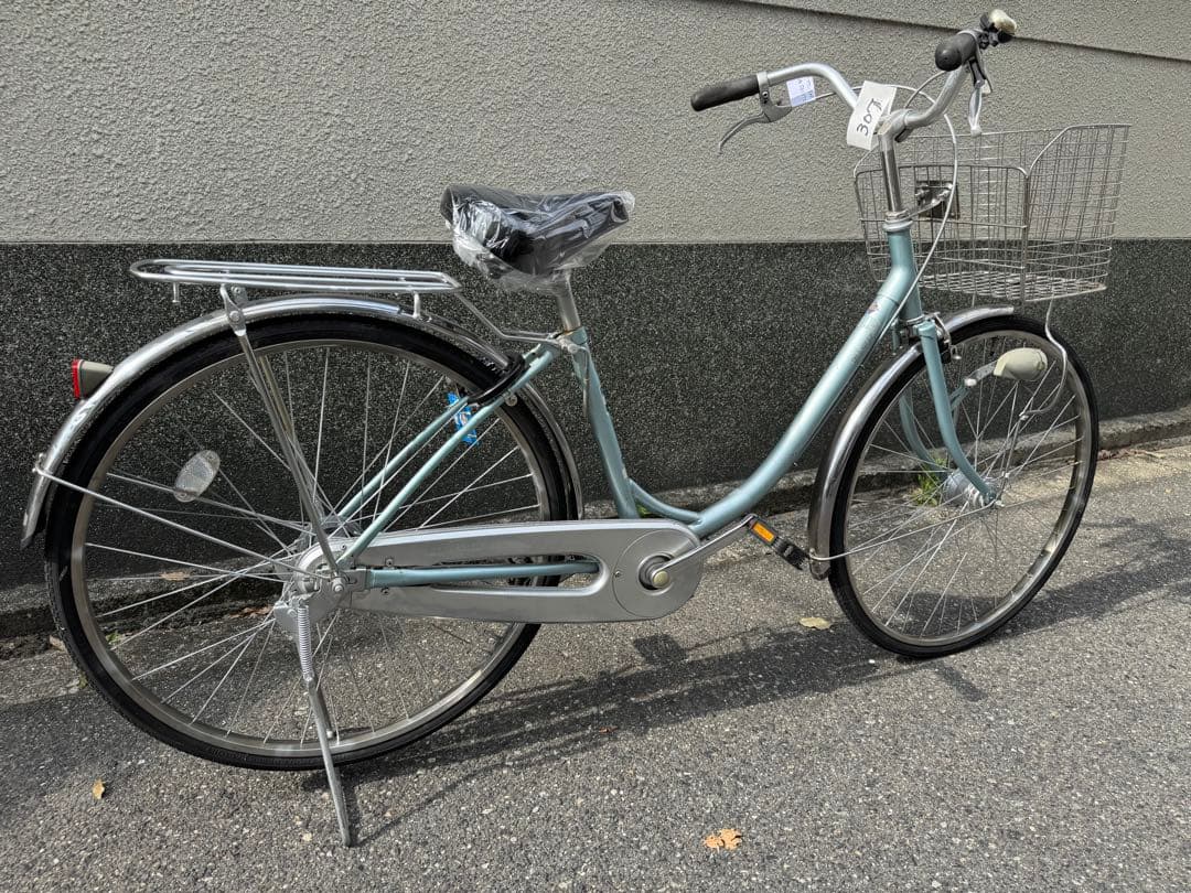 307番　全車両格安販売‼️ 26インチ オートライト　シティサイクル　ママチャリ